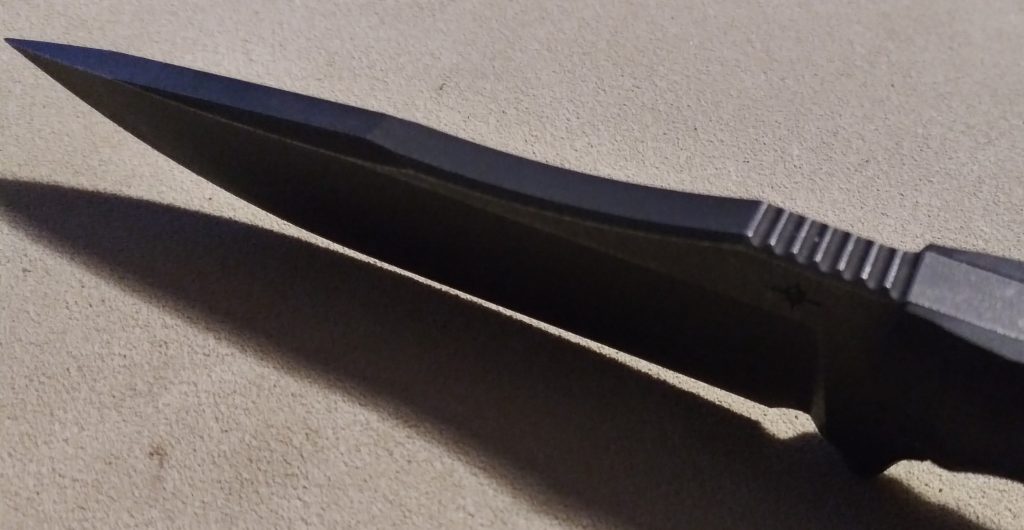 black knife blade