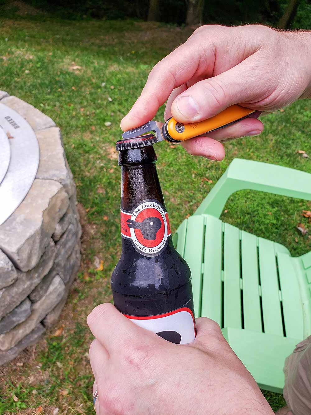 Magnacut bottle opener