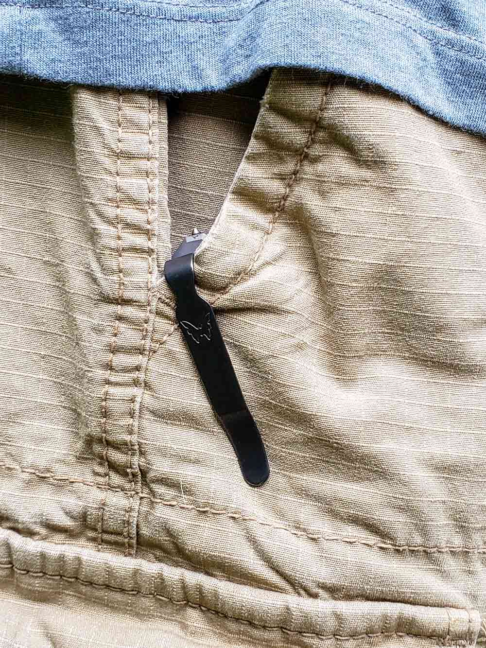 The deep-carry pocket clip 
