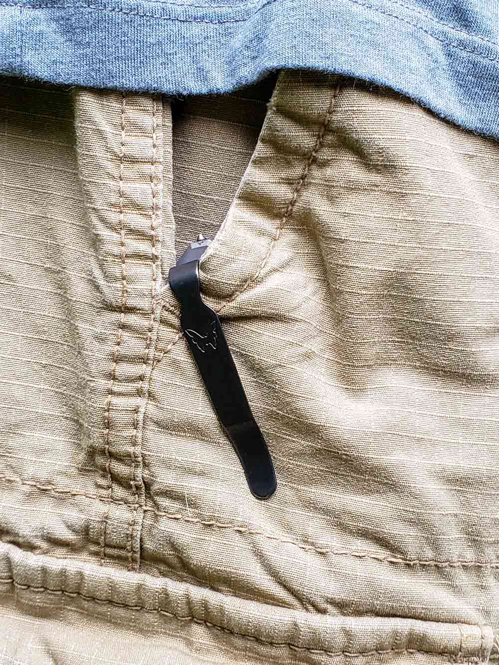 The deep-carry pocket clip