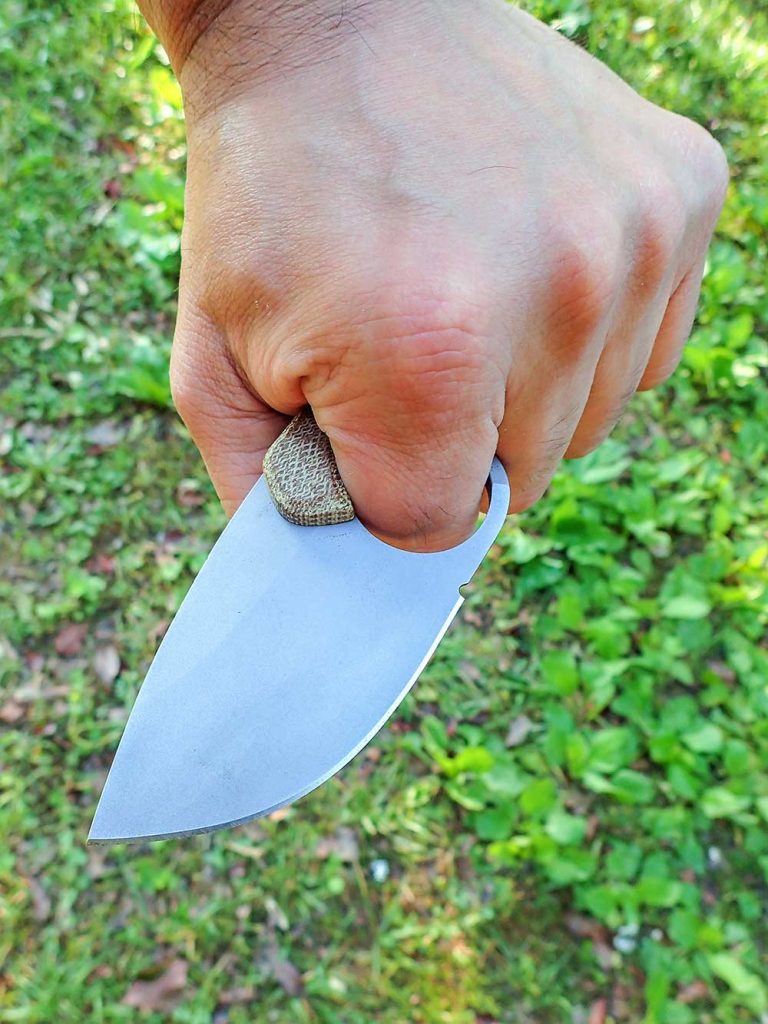 The fixed blade of the bunch