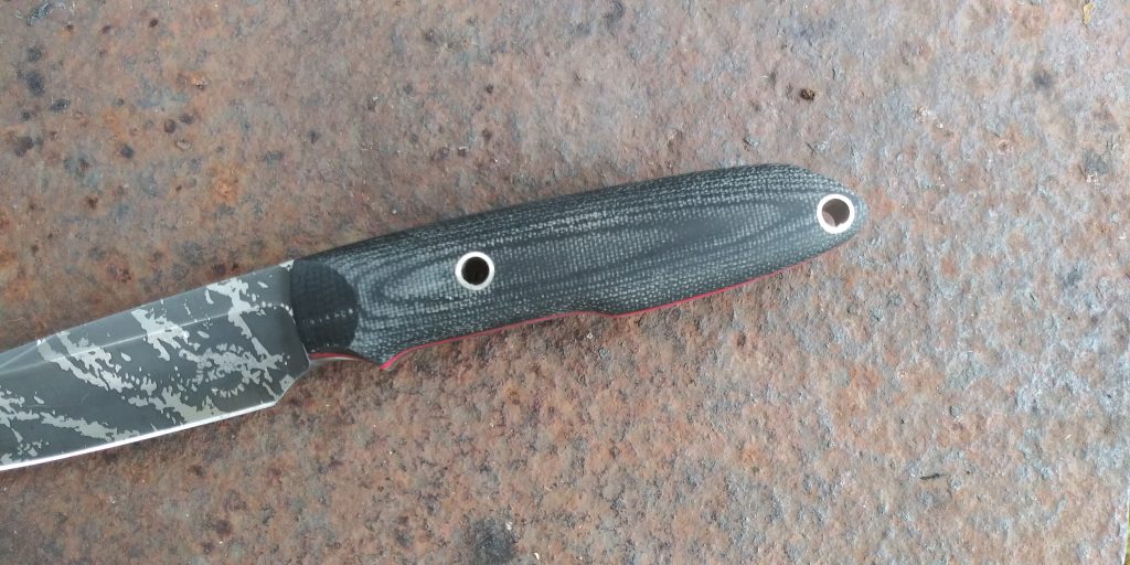 choil handle profile of fixed-blade knife