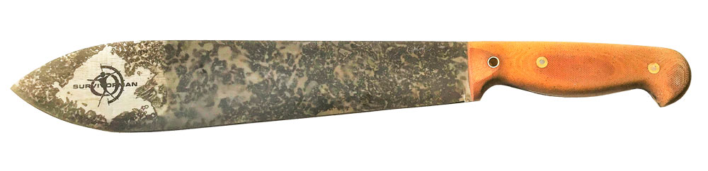 L.T. WRIGHT LES STROUD SUVIVORMAN MACHETE