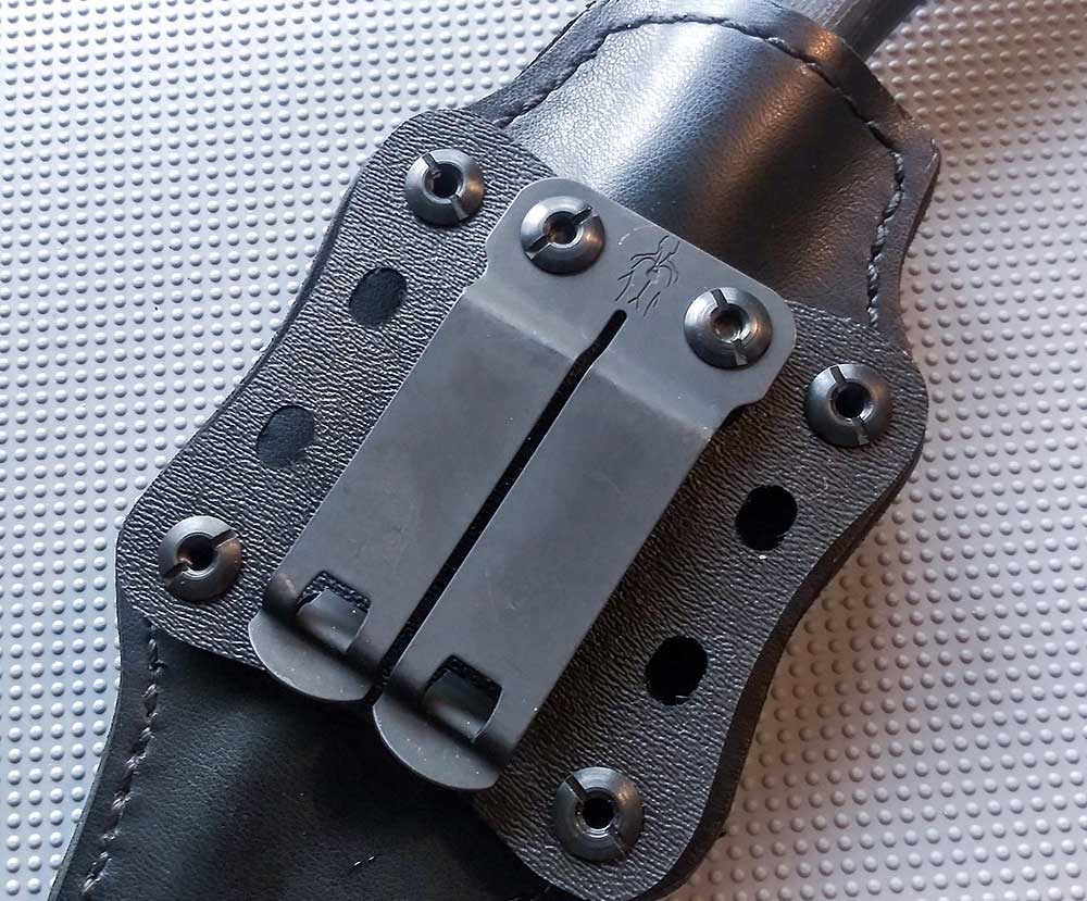 8 Black Ballistic Nylon Sheath - TOPS Knives Tactical OPS USA