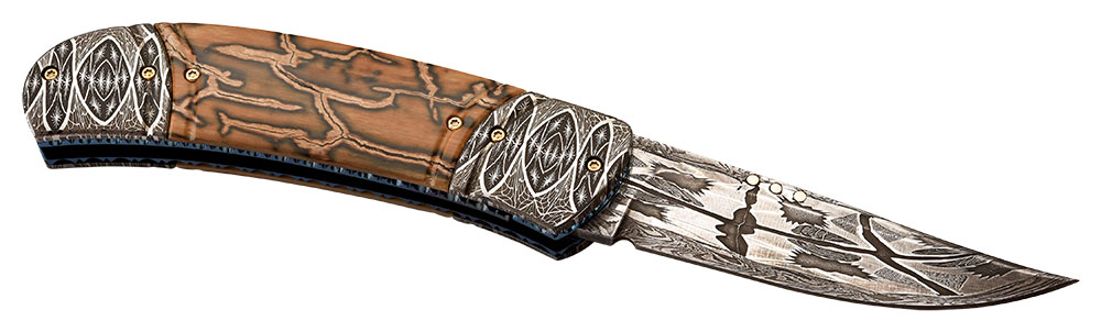 A 19th century folk art knife