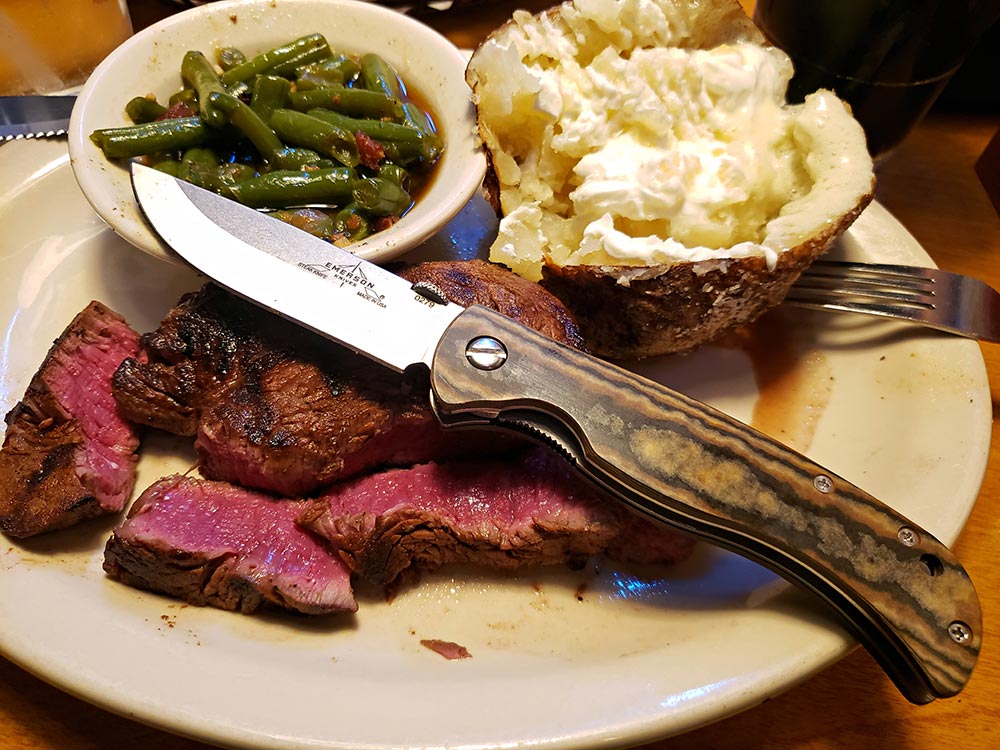 Solo Folding Steak Knife