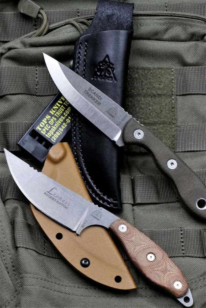 HARD-CORE MSK-1 Tactical / Combat Sheath + Mini Paracord Survival