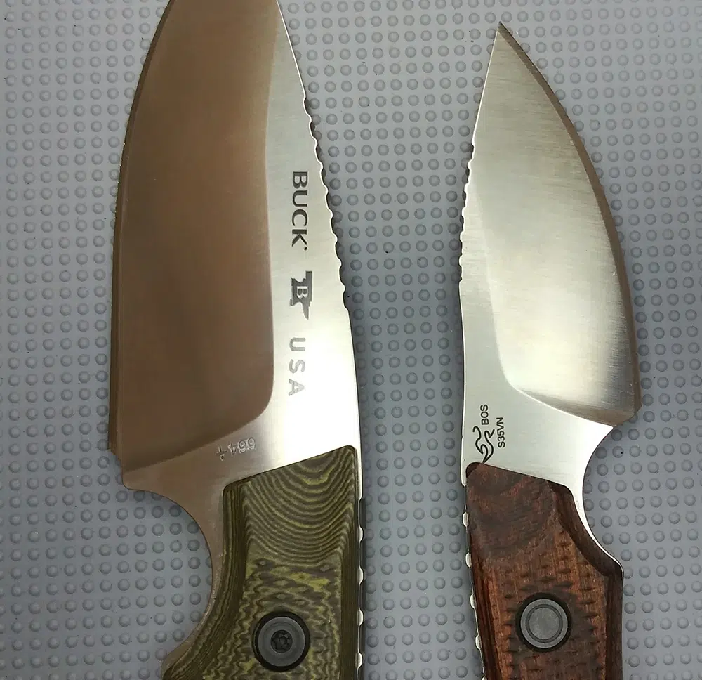 Buck 664 Alpha Hunter Richlite Handle Material